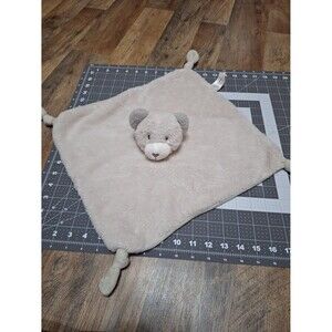 Kellybaby Kellytoy Teddy Bear Lovey rattle security blanket  plush